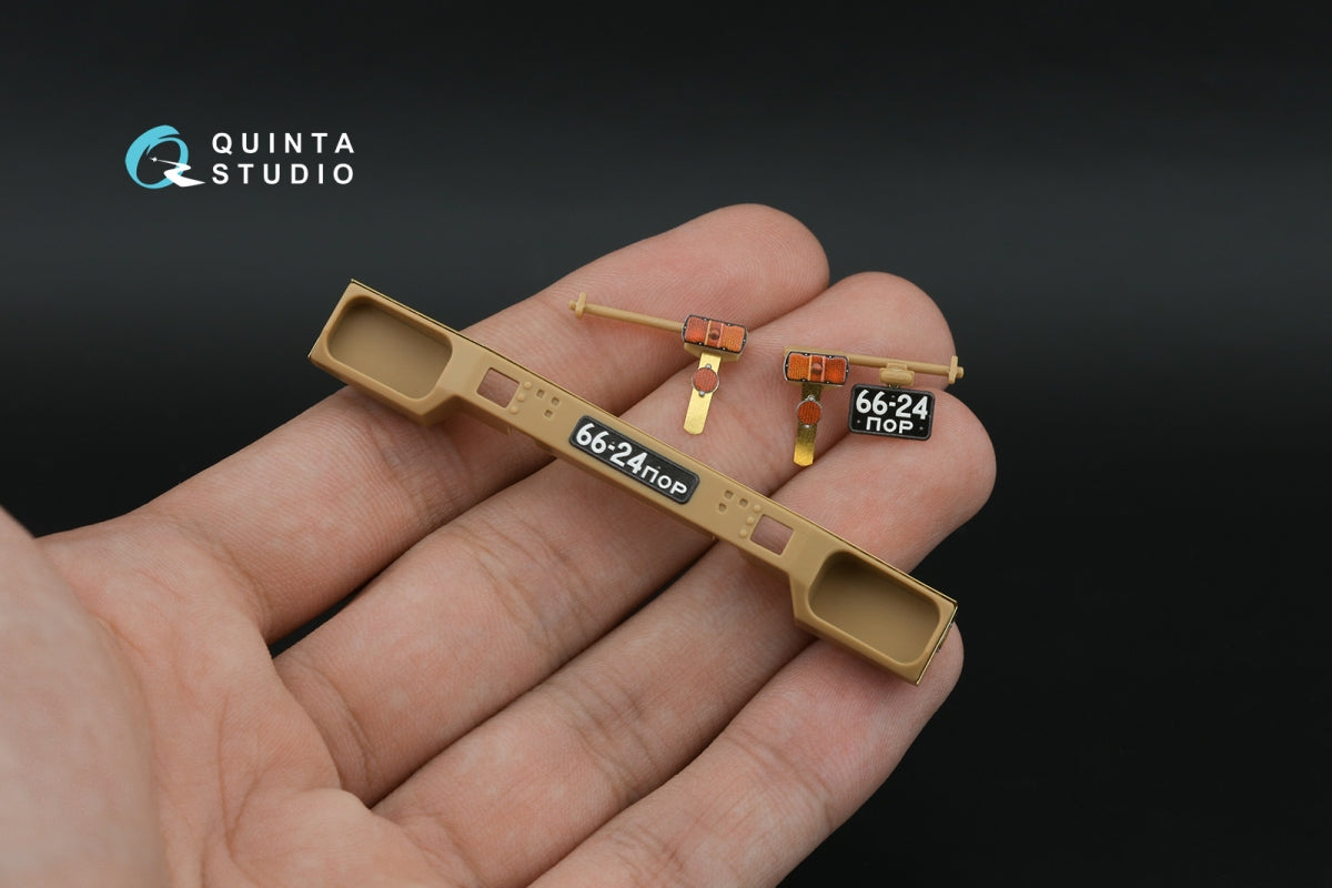 Quinta Studio QDS-35160 KrAZ-260 3D-Printed &amp; coloured Interior on decal paper (Takom) (Small version) 1/35