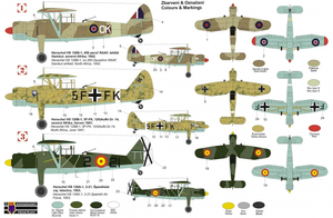Kovozavody Prostejov KPM0337 Henschel Hs 126B-1 &amp;quot;Mediterranean&amp;quot; 1/72 – obrázek 2