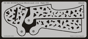 Eduard XF562 Bf 109F/ G Large Blotch mask-etch 1/48 – immagine 2