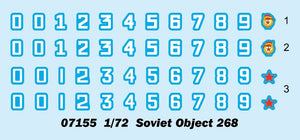 Trumpeter 07155 Soviet Object 268 1/72 – zdjęcie 3