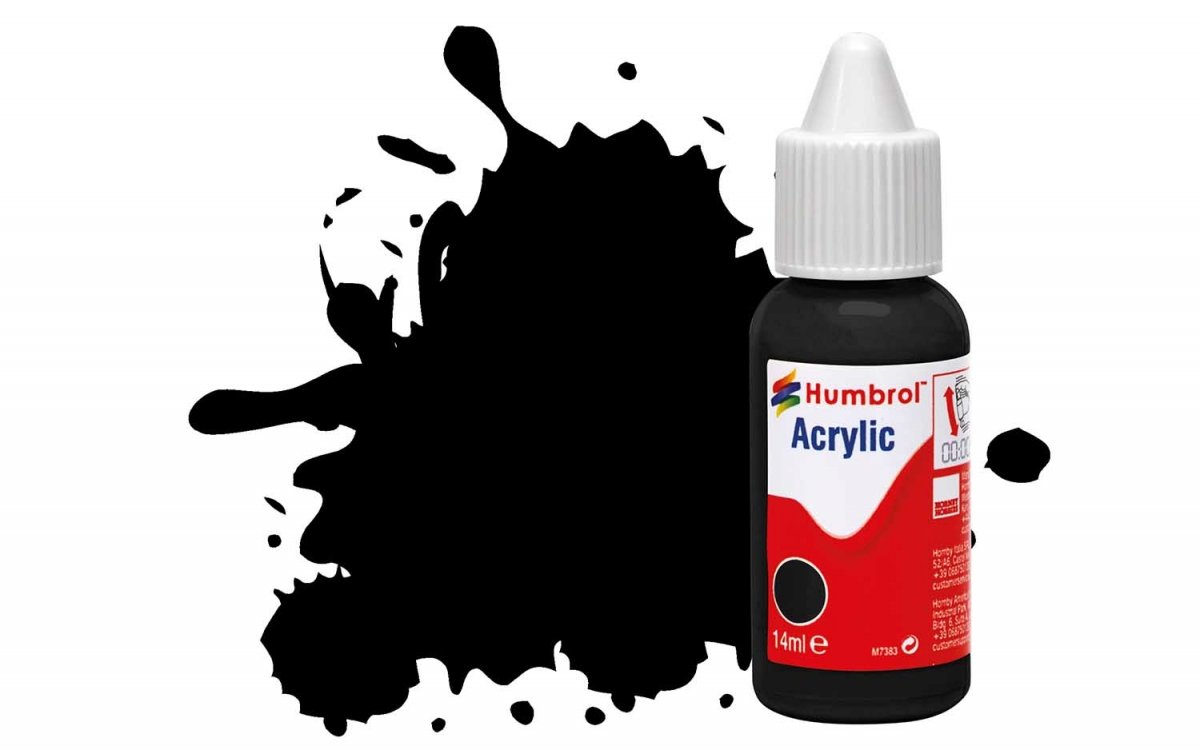 Humbrol DB0033 N° 33 Noir - Mat - 14 ml.