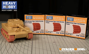 Heavy Hobby PT48005 WWII German Tiger I Initial Version Mirror Tracks 1/48 – Bild 2