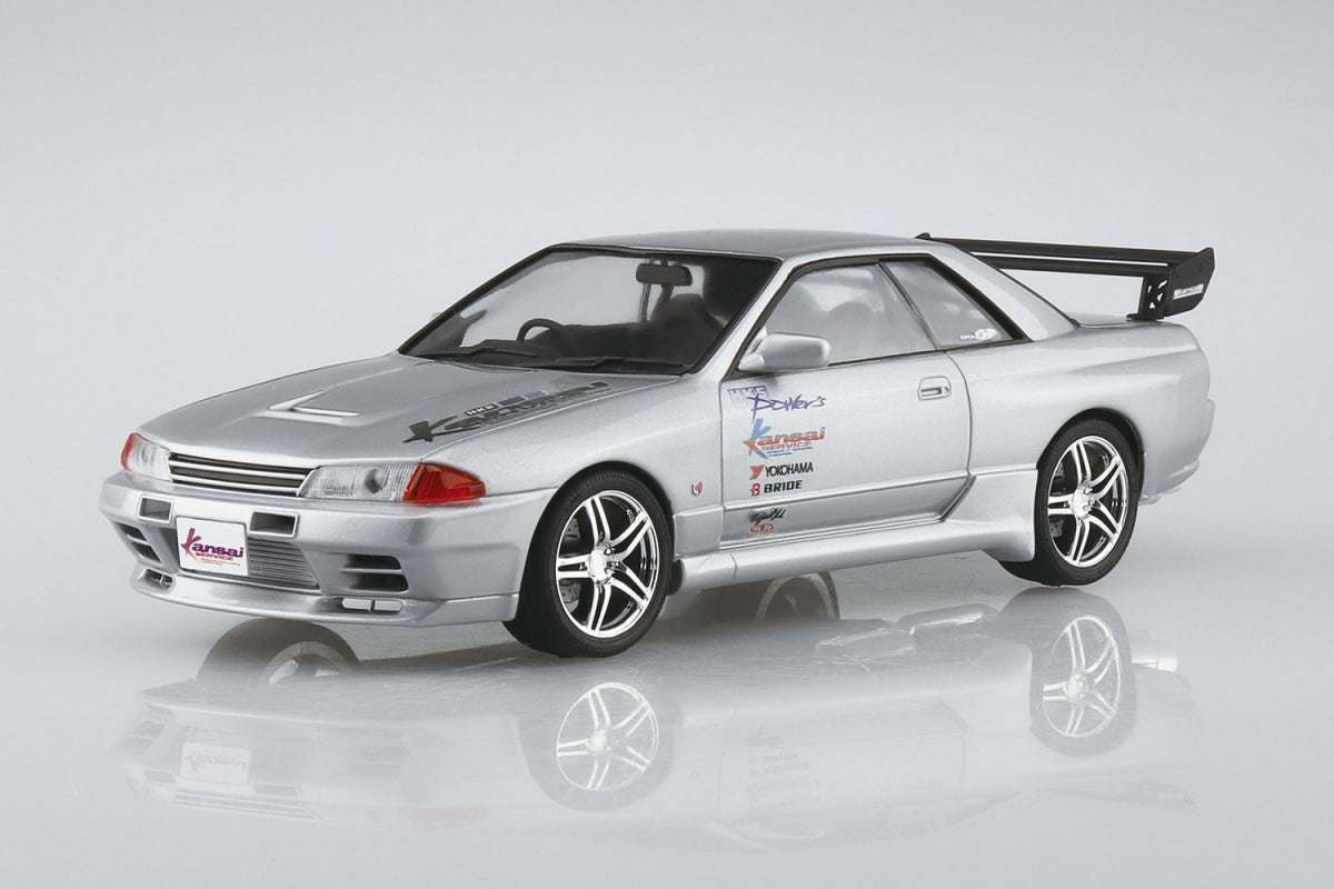 Aoshima 06453 HKS Kansai BNR32 SKYLINEGT-R &amp;#39;90 (NISSAN) 1/24 – obrázek 2