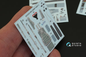 Quinta Studio QD32022 MiG-29SMT 3D-Printed &amp;amp; colored Interior on decal paper (for Trumpeter kit) 1/32 – Bild 2