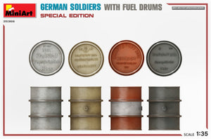 MiniArt 35366 GERMAN SOLDIERS WITH FUEL DRUMS. SPECIAL EDITION 1/35 – obrázek 5