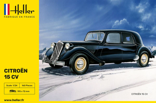 Heller 80763 Citroën 15 CV 1/24