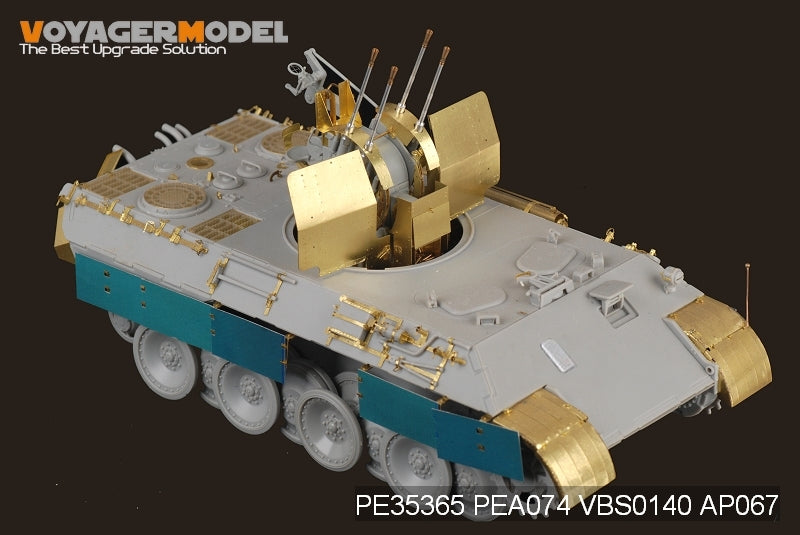 Voyager Model PE35365 WWII German Flak Panther Ausf D /w Flak 38 For DRAGON 6626 1/35 – Bild 4