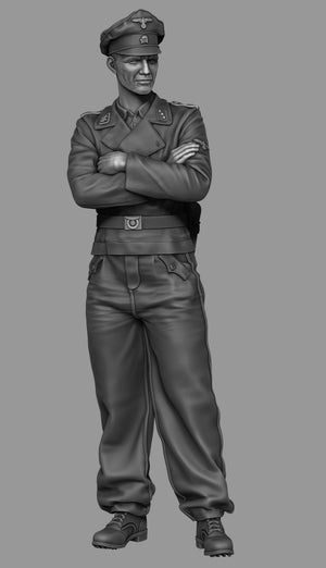Panzer Art FI35-141 Waffen-SS tank officer No.1 1/35 – obrázek 2