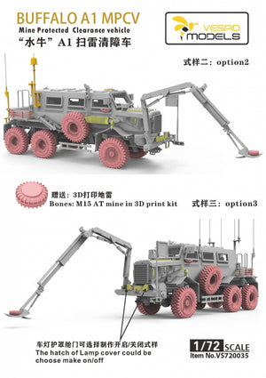 Maquette Vespid Models VS720035 US Buffalo MPCV 1/72  – image 4