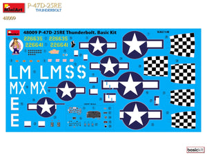 MiniArt 48009 P-47D-25RE THUNDERBOLT. BASIC KIT 1/48 – Bild 2