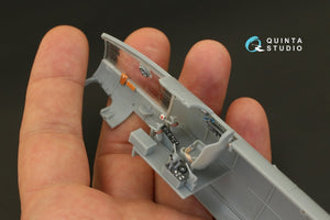 Quinta Studio QD48100 IL-4 3D-Printed &amp;amp; colored Interior on decal paper (for Xuntong kit) 1/48 – Bild 11