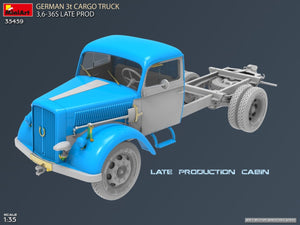 MiniArt 35459 German 3t Cargo Truck 3.5-36s Late Production 1/35 – image 7