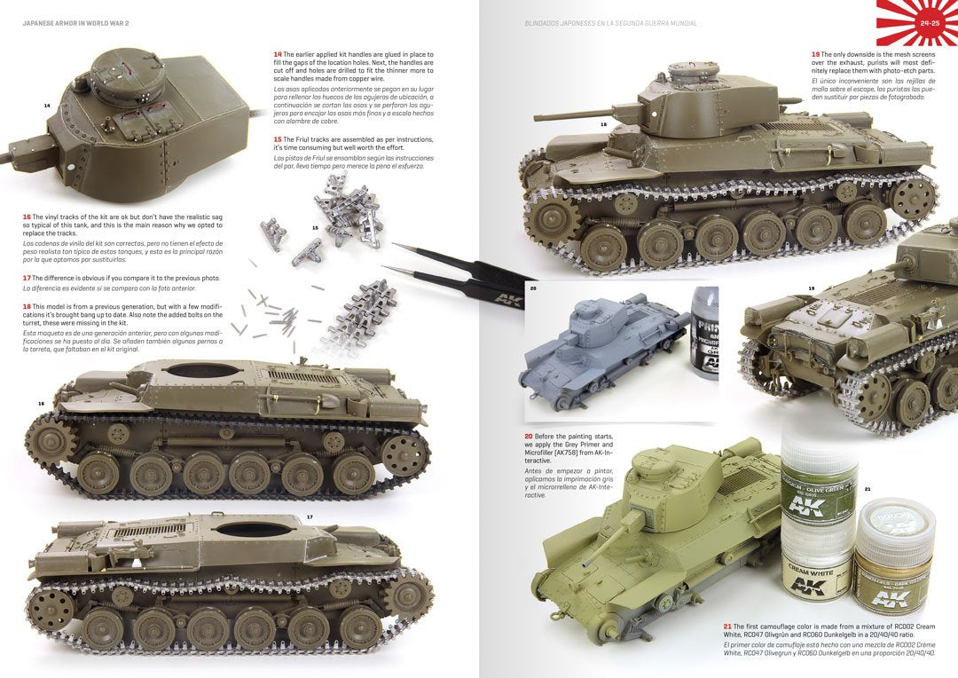 AK Interactive AK549 JAPANESE ARMOR IN WORLD WAR II – imagen 2