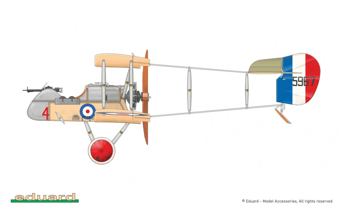 Eduard 8094 DH-2 - The ProfiPACK Edition 1/48 – obrázek 4