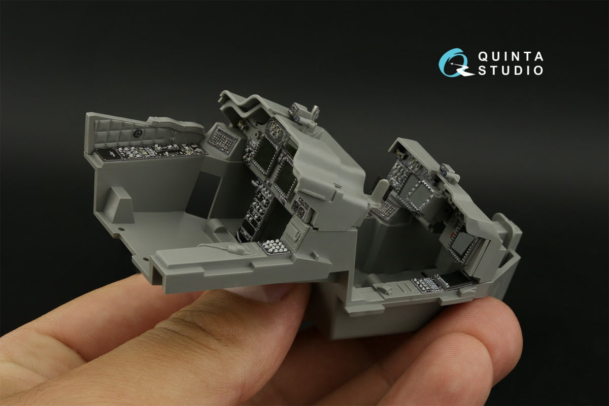 Quinta Studio QDS-35104 AH-64DI Saraf 3D-Printed &amp;amp; colored Interior on decal paper (Takom) (Small version) 1/35 – Bild 9