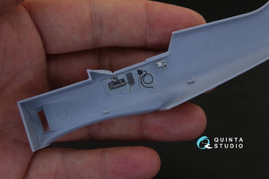 Quinta Studio QD48023 La-9 3D-Printed &amp;amp; colored Interior on decal paper (for ARK kit) 1/48 – image 5