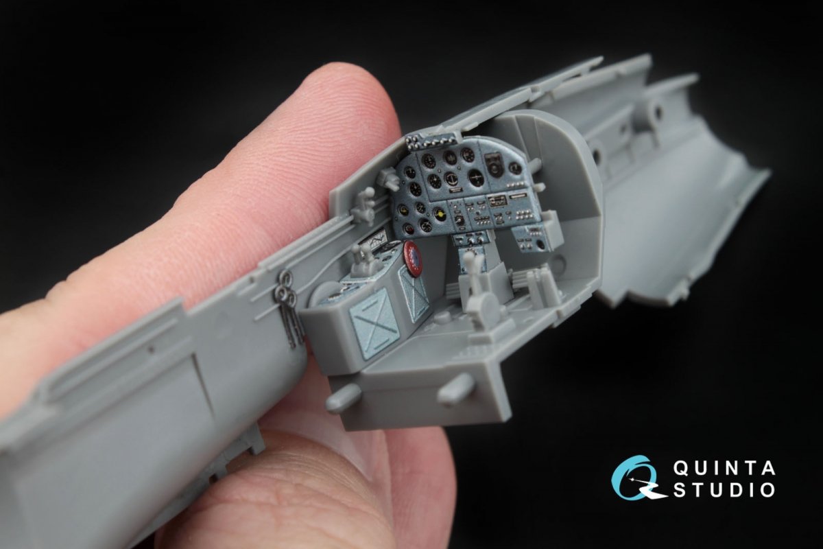 Quinta Studio QD48020 IL-2 3D-Printed &amp;amp; coloured Interior on decal paper (for Tamiya kit) 1/48 – zdjęcie 3