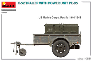 MiniArt 35426 K-52 TRAILER w/POWER UNIT PE-95 1/35 – immagine 7