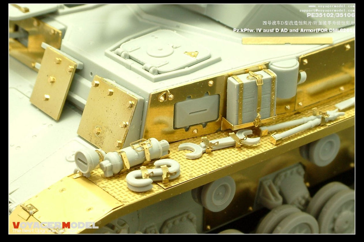 Voyager Model PE35102 Pz.KPfw. IV Ausf D For DRAGON 6265 1/35 – Bild 11