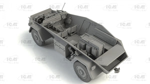 ICM 35110 Sd.Kfz. 247 Ausf.B, Véhicule Blindé du Commandement Allemand 1/35 – image 6