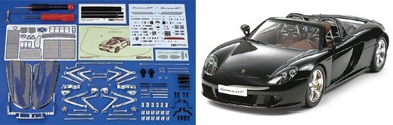Tamiya 12050 Porsche Carrera GT 1/12 – Bild 3