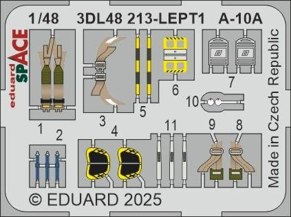 Eduard 3DL48213 A-10A SPACE GREAT WALL HOBBY 1/48 – image 4