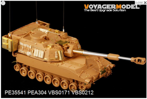 Voyager Model PE35541 Modern US Army M109A6 Self-propelled howitzer For TAMIYA 37012/ITALERI 372 1/35 – obrázek 3