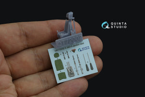 Quinta Studio QR+72032 K-36D-5 ejection seat (for Su-35, Su-57 aircraft) (All kits) 1/72 – Bild 2