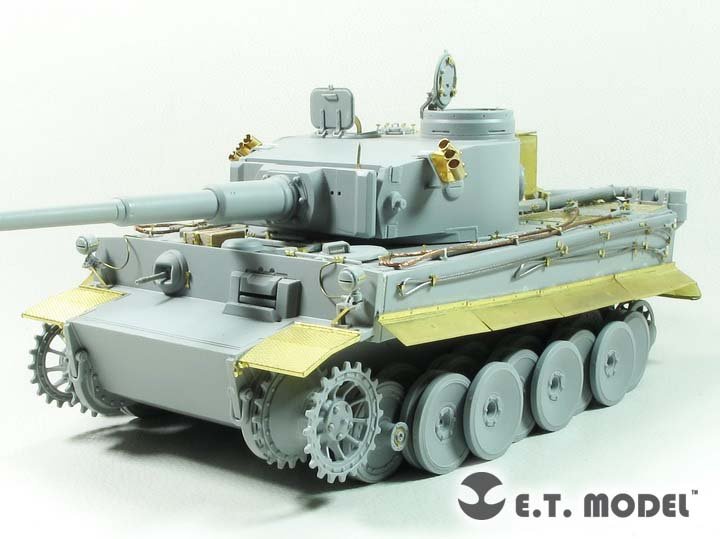 ET Model E35-249 WWII German TIGER I “Tunisian Initial” Basic (For DRAGON Smart Kit) (1/35) – obrázek 2