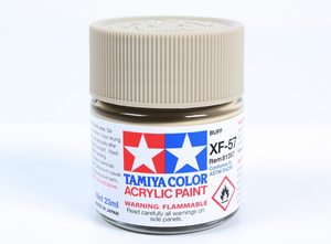 Tamiya 81357 Acrylic XF-57 Buff 23ml – Bild 2