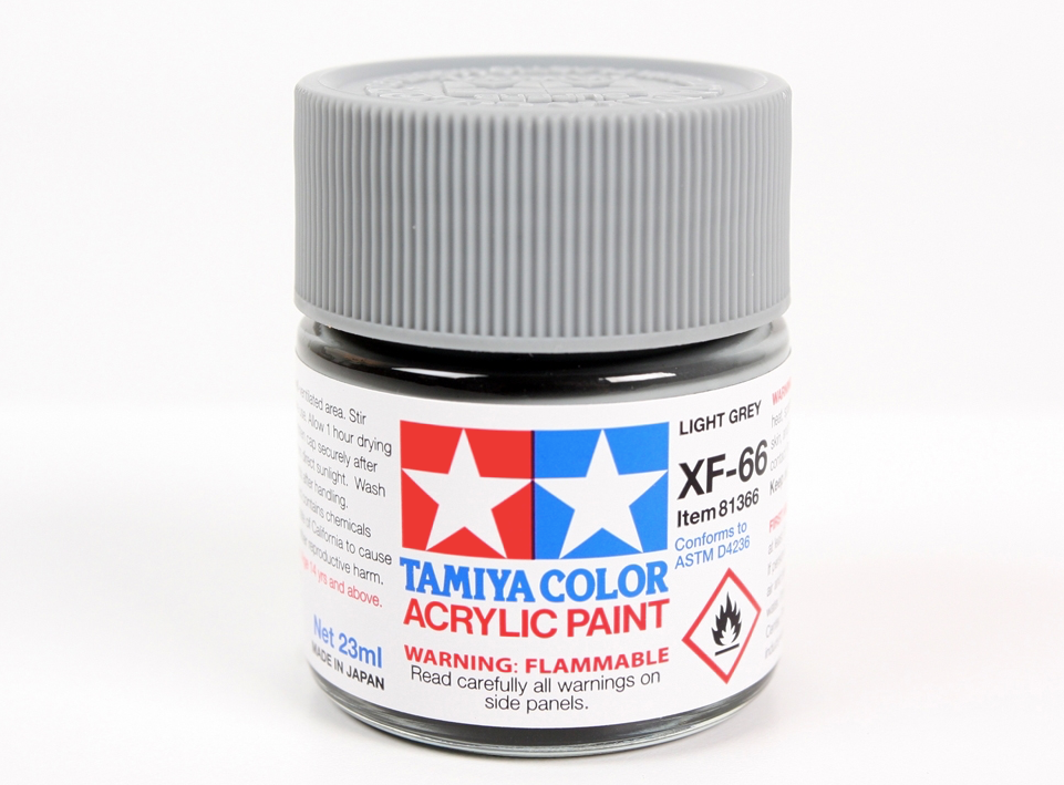 Tamiya 81366 Acryl XF-66 Light Gray 23ml – Bild 2