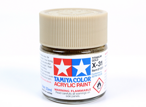 Tamiya 81031 Acryl X-31 Titanium Gold 23ml – image 2