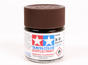 Tamiya 81009 Acryl X-9 Brown 23ml – image 2