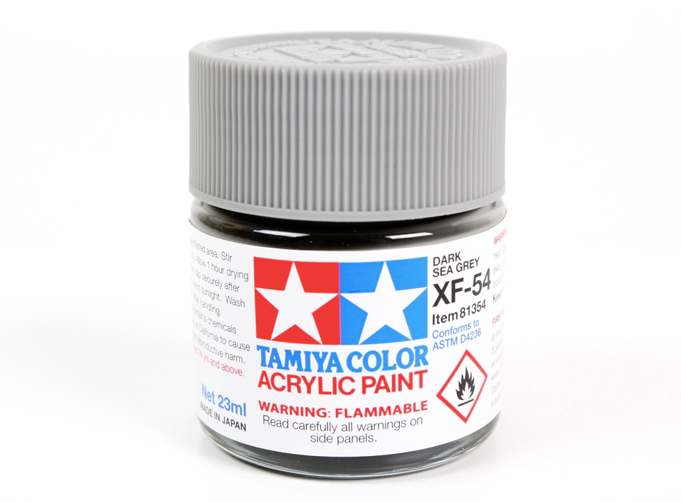 Tamiya 81354 Acryl XF-54 Dark Sea Gray 23ml – Bild 2