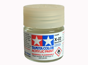 Tamiya 81022 Acrylic X-22 Clear 23ml – Bild 2