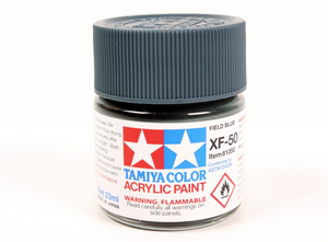 Tamiya 81350 Acrylic XF-50 Field Blue 23ml – Bild 2