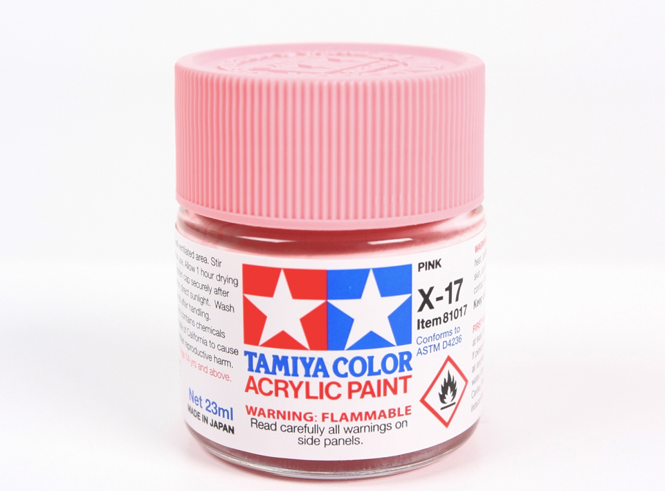 Tamiya 81017 Acryl X-17 Pink Gloss 23ml – image 2