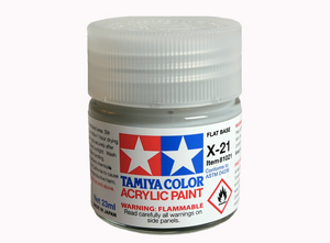 Tamiya 81021 Acrylic X-21 Flat Base 23ml – Bild 2