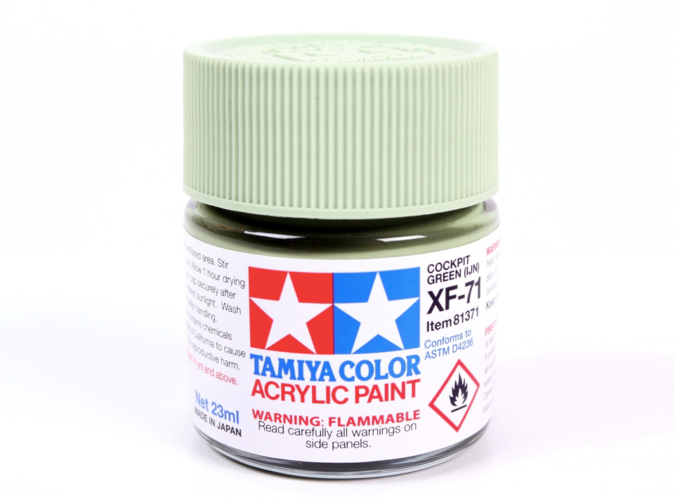 Tamiya 81371 Acrylic XF-71 Cockpit Green (IJN) 23ml – image 3