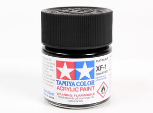 Tamiya 81301 Acryl XF-1 Flat Black 23ml – image 3