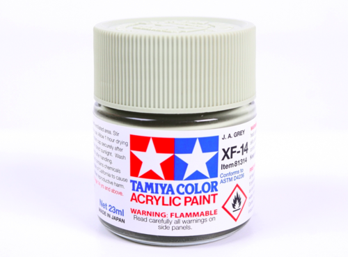 Tamiya 81314 Acryl XF-14 JA Gray 23ml – imagen 2