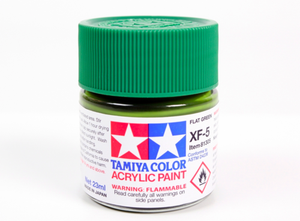 Tamiya 81305 Acryl XF-5 Flat Green 23ml – image 2