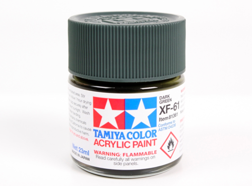 Tamiya 81361 Acryl XF-61 Dark Green 23ml – image 2