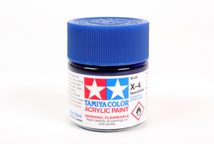 Tamiya 81004 Acrylic X-4 Blue 23ml – obrázek 2
