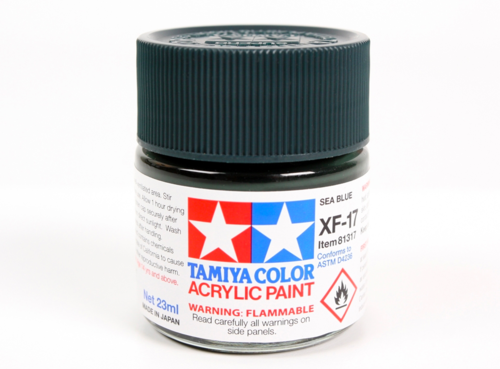 Tamiya 81317 Acryl XF-17 Sea Blue 23ml – image 2