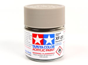 Tamiya 81320 Acrylique XF-20 Gris moyen 23 ml – image 2