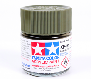 Tamiya 81351 Acrylic XF-51 Khaki Drab 23ml – image 2