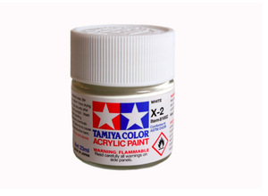 Tamiya 81002 Acryl X-2 White 23ml – obrázek 2