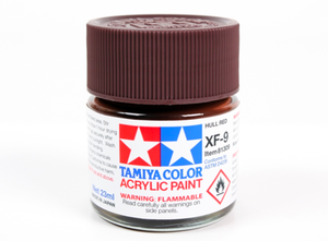 Tamiya 81309 Acryl XF-9 Hull Red 23ml – zdjęcie 2