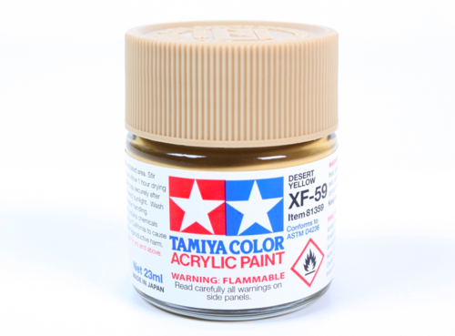 Tamiya 81359 Acrylic XF-59 Desert Yellow 23ml – image 2